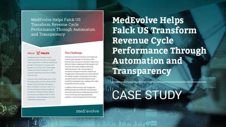 MedEvolve Helps Falck US Transform Revenue Cycle Performance Through Automation and Transparency