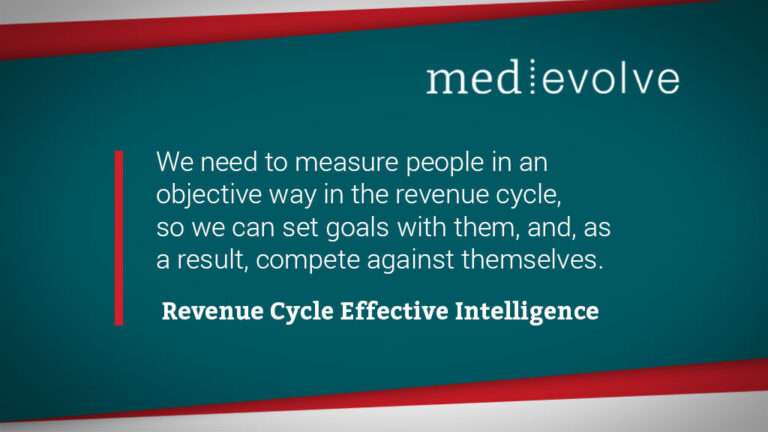 Why measure revenue cycle employee work effort? | MedEvolve
