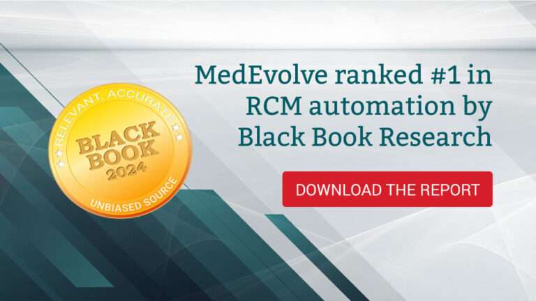 MedEvolve ranked #1 in RCM automation by Black Book Research