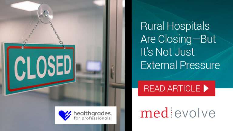 Healthgrades: How AI Can Reduce Common Inefficiencies Contributing to Rural Hospital Closures